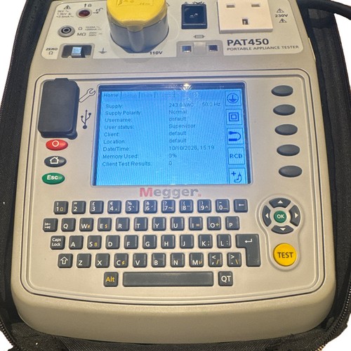 Megger pat450 portable - megger,