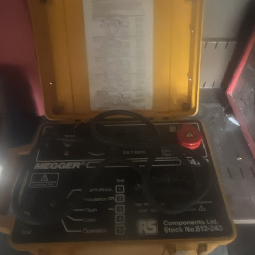 Megger pat portable appliance - pat,