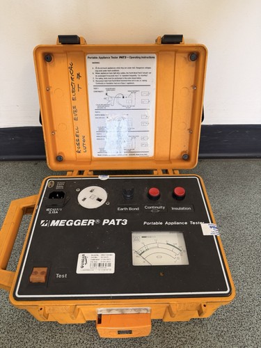 Megger pat3 pat tester - megger,
