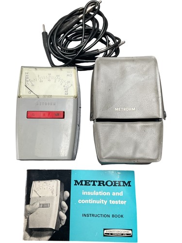 Metrohm megger insulation - megger,