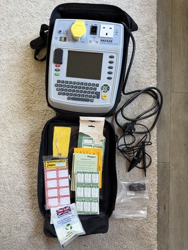 Megger pat420 portable - megger,