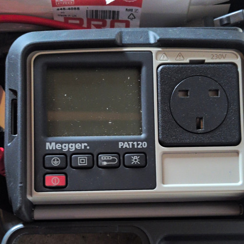 Megger pat120 portable - pat120,