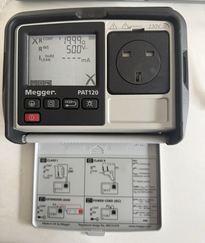 Megger pat120 portable - pat120,