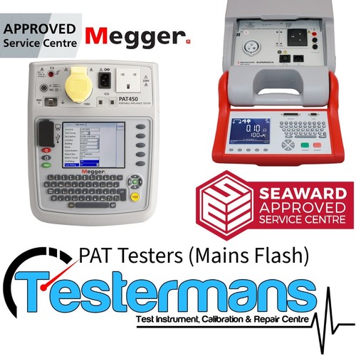Flash pat tester - flash, calibration